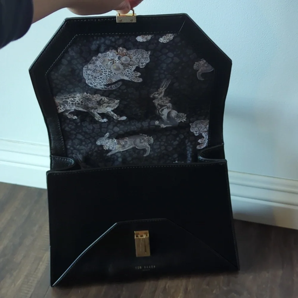 Ted Baker Women's Ellice Top Handle Bag - Black - Picture 9 of 12